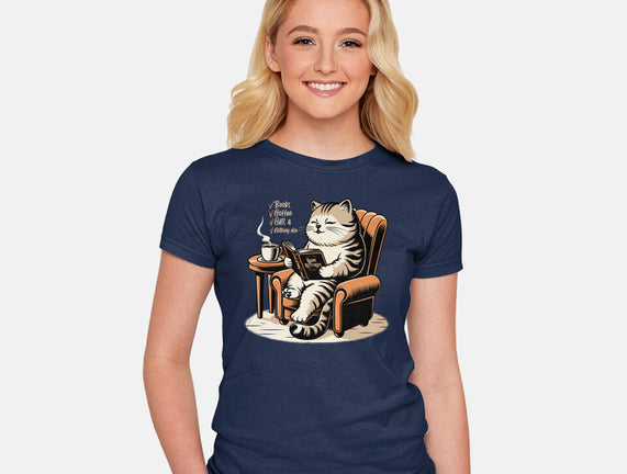 Books Coffee And Cats
