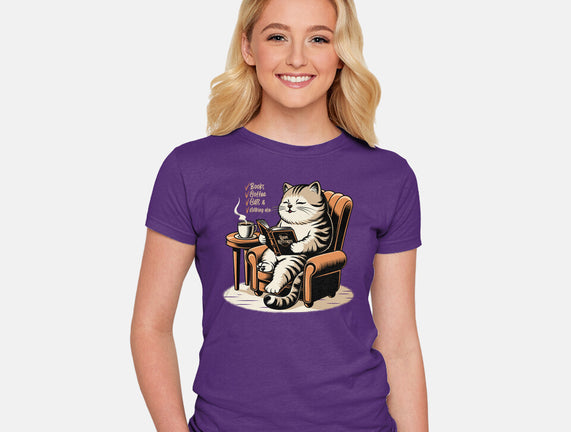 Books Coffee And Cats