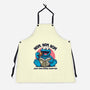 Books And Cookies-Unisex-Kitchen-Apron-Popnotic