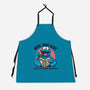 Books And Cookies-Unisex-Kitchen-Apron-Popnotic
