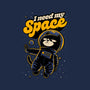 I Need My Space Humans-Womens-Basic-Tee-Popnotic
