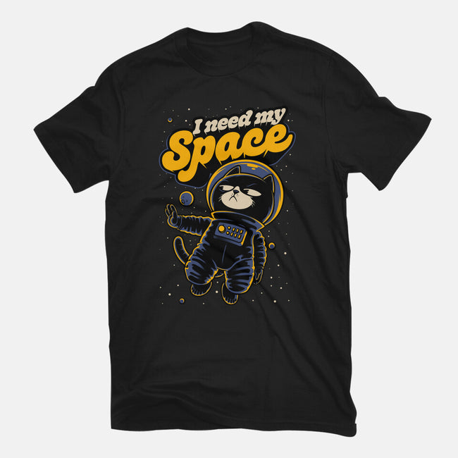 I Need My Space Humans-Womens-Basic-Tee-Popnotic