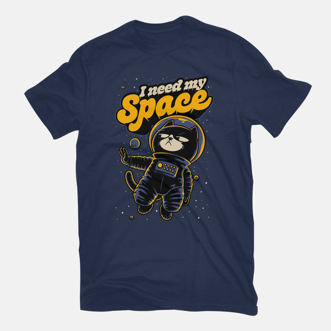 I Need My Space Humans-Womens-Basic-Tee-Popnotic