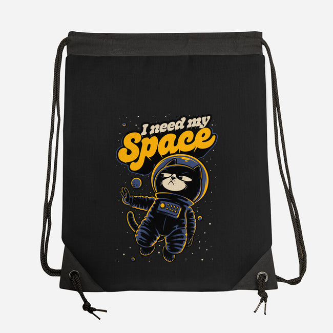 I Need My Space Humans-None-Drawstring-Bag-Popnotic