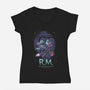 Interdimensional-Womens-V-Neck-Tee-yumie