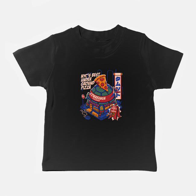 Shell Pizzeria-Baby-Basic-Tee-estudiofitas
