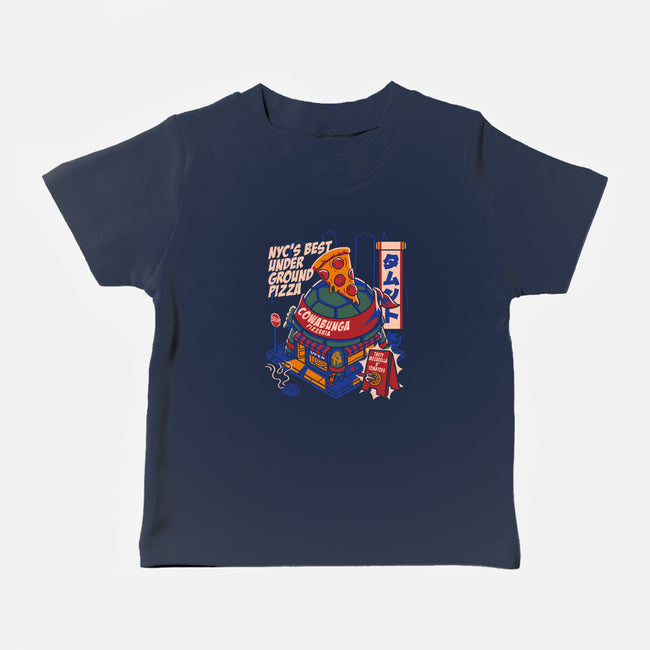Shell Pizzeria-Baby-Basic-Tee-estudiofitas