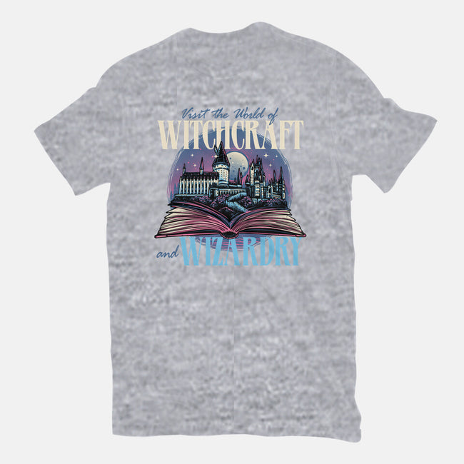 World Of Witchcraft And Wizardry-Mens-Heavyweight-Tee-momma_gorilla