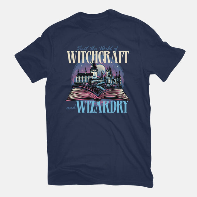 World Of Witchcraft And Wizardry-Mens-Heavyweight-Tee-momma_gorilla