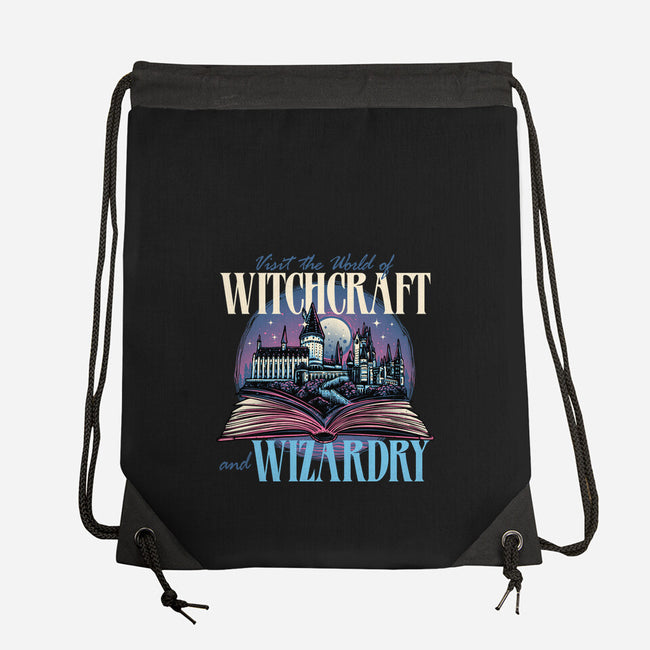 World Of Witchcraft And Wizardry-None-Drawstring-Bag-momma_gorilla