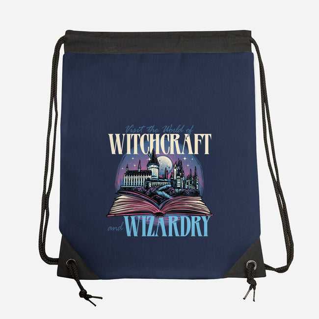 World Of Witchcraft And Wizardry-None-Drawstring-Bag-momma_gorilla