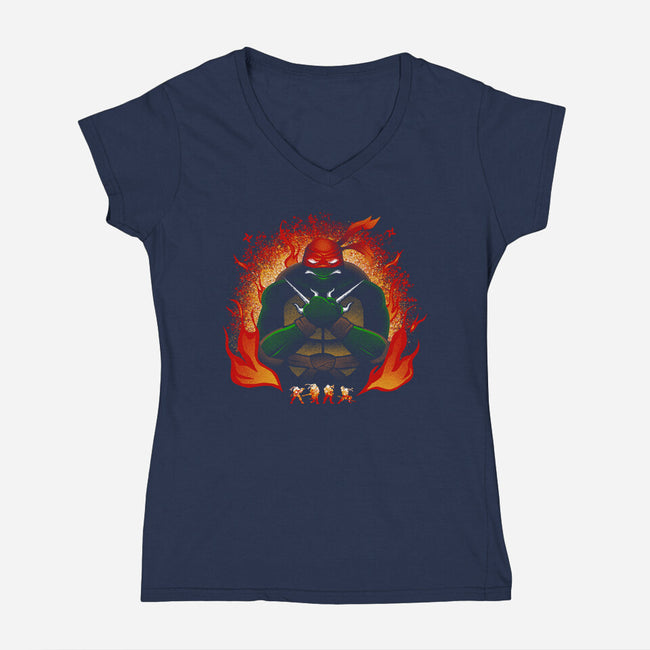 Brute-Womens-V-Neck-Tee-grevalra