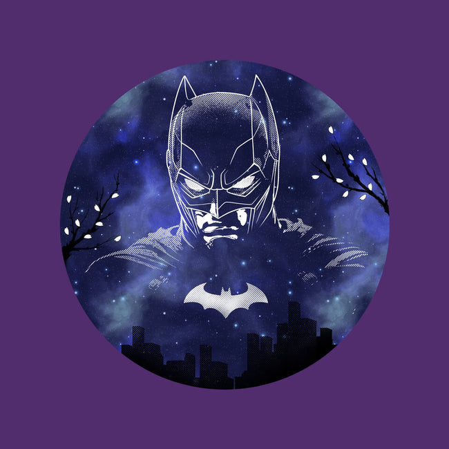 Galaxy Dark Knight-Womens-Fitted-Tee-Astrobot Invention