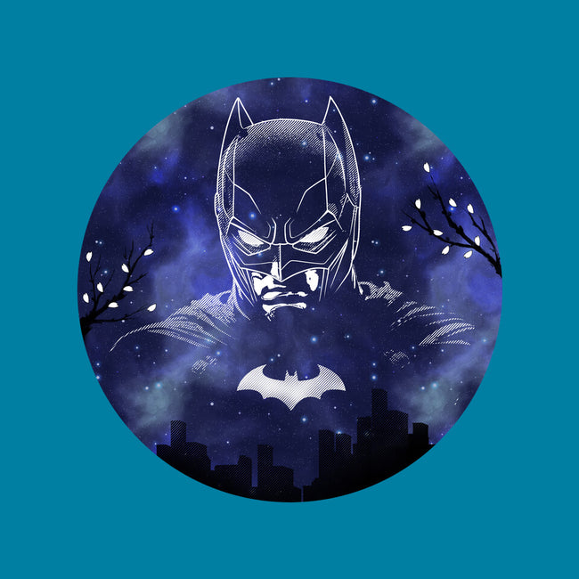 Galaxy Dark Knight-Womens-Fitted-Tee-Astrobot Invention