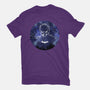 Galaxy Dark Knight-Womens-Fitted-Tee-Astrobot Invention