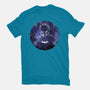 Galaxy Dark Knight-Womens-Fitted-Tee-Astrobot Invention