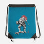 Ninja Donatello Sumi-E-None-Drawstring-Bag-Astrobot Invention
