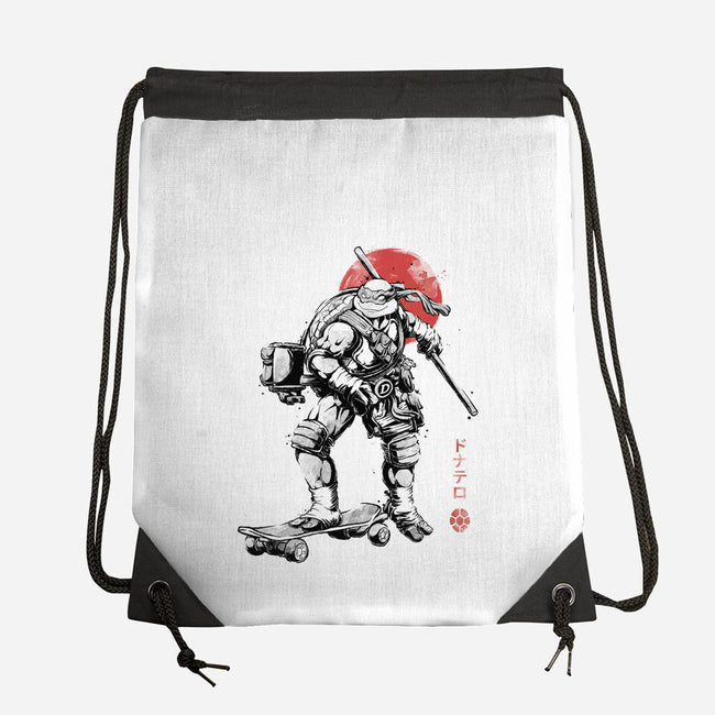 Ninja Donatello Sumi-E-None-Drawstring-Bag-Astrobot Invention