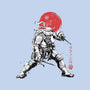 Ninja Raphael Sumi-E-None-Removable Cover w Insert-Throw Pillow-Astrobot Invention