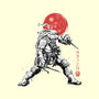 Ninja Raphael Sumi-E-None-Removable Cover w Insert-Throw Pillow-Astrobot Invention
