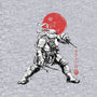Ninja Raphael Sumi-E-Womens-V-Neck-Tee-Astrobot Invention