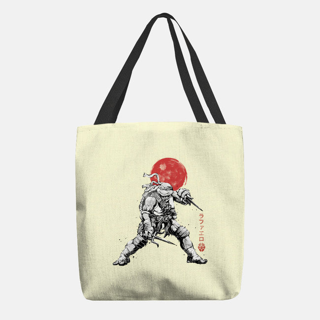 Ninja Raphael Sumi-E-None-Basic Tote-Bag-Astrobot Invention