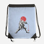 Ninja Raphael Sumi-E-None-Drawstring-Bag-Astrobot Invention