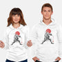 Ninja Raphael Sumi-E-Unisex-Pullover-Sweatshirt-Astrobot Invention