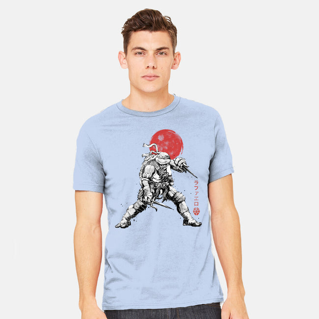 Ninja Raphael Sumi-E-Mens-Heavyweight-Tee-Astrobot Invention