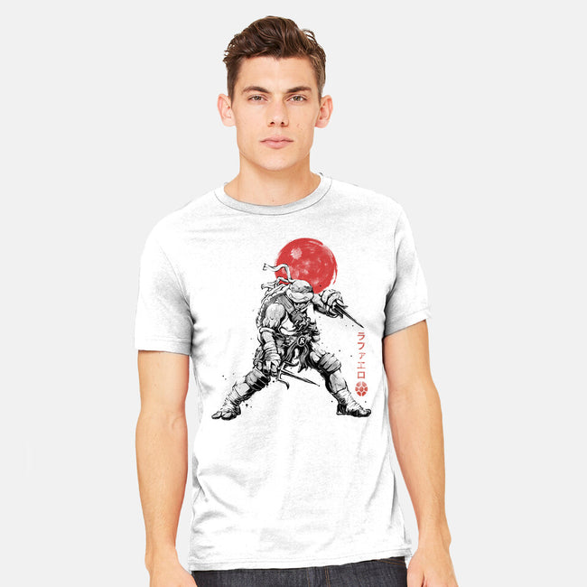 Ninja Raphael Sumi-E-Mens-Heavyweight-Tee-Astrobot Invention