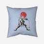 Ninja Raphael Sumi-E-None-Removable Cover w Insert-Throw Pillow-Astrobot Invention