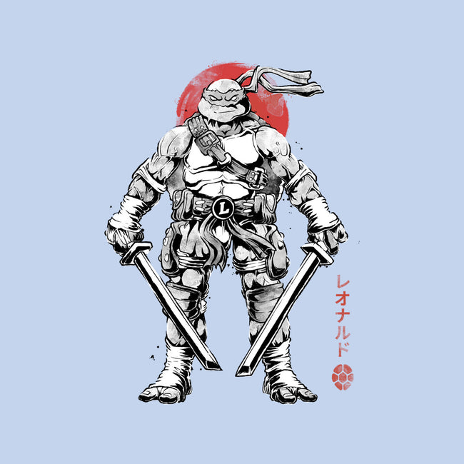 Ninja Leonardo Sumi-E-Womens-Basic-Tee-Astrobot Invention
