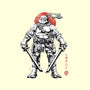 Ninja Leonardo Sumi-E-None-Drawstring-Bag-Astrobot Invention