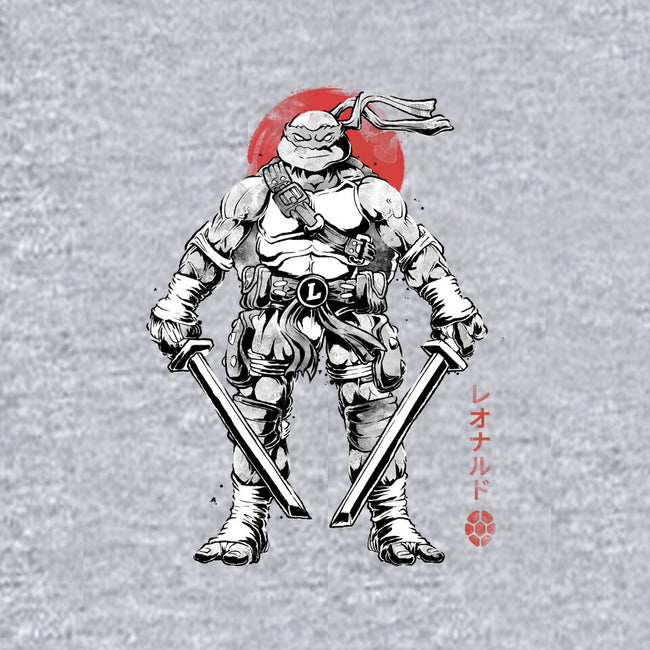 Ninja Leonardo Sumi-E-Womens-Basic-Tee-Astrobot Invention