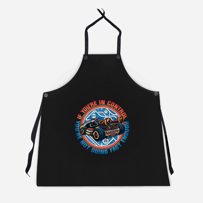 You're Not Fast Enough-Unisex-Kitchen-Apron-momma_gorilla