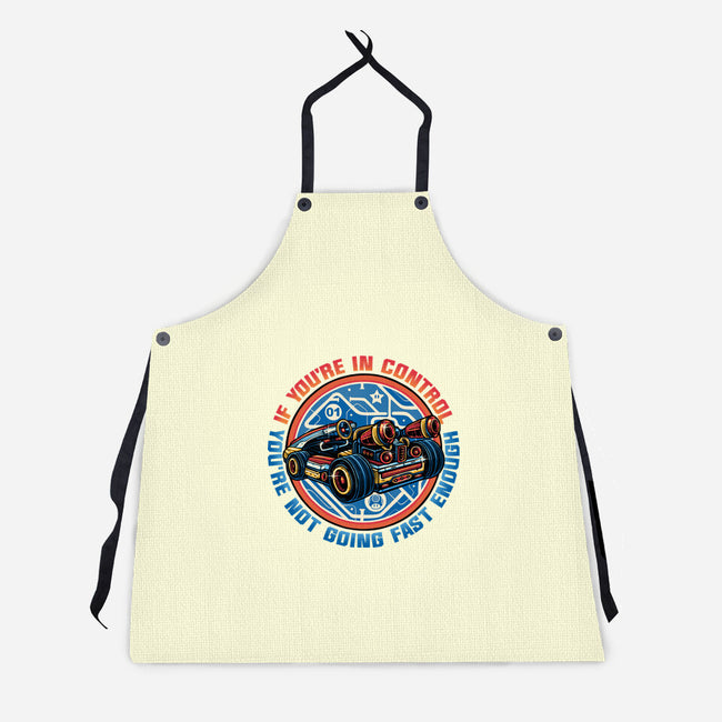 You're Not Fast Enough-Unisex-Kitchen-Apron-momma_gorilla