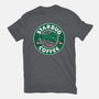 Starbug Coffee-Unisex-Basic-Tee-rocketman_art
