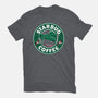 Starbug Coffee-Womens-Basic-Tee-rocketman_art