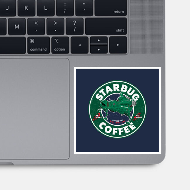 Starbug Coffee-None-Glossy-Sticker-rocketman_art