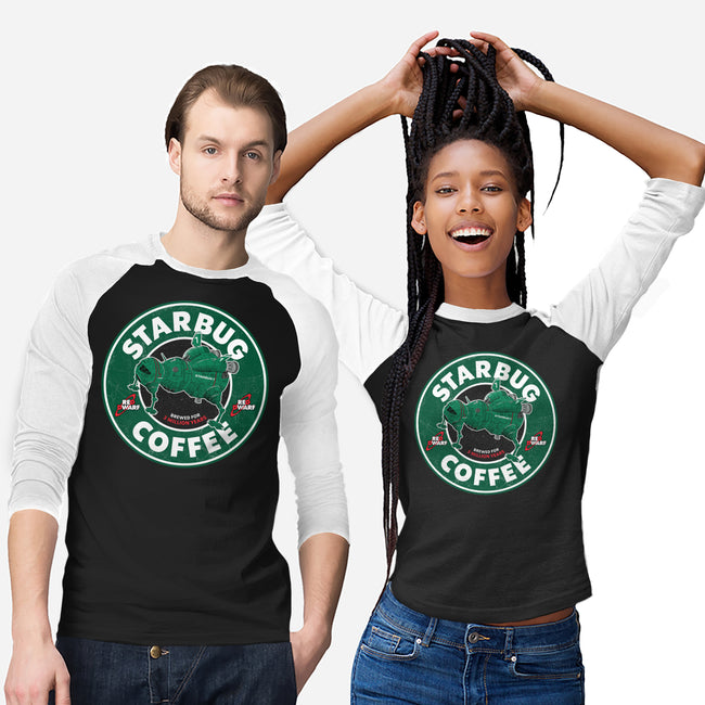Starbug Coffee-Unisex-Baseball-Tee-rocketman_art