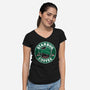 Starbug Coffee-Womens-V-Neck-Tee-rocketman_art