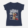 Cute Phone Home-Womens-V-Neck-Tee-NemiMakeit