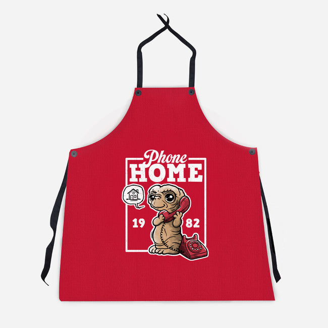 Cute Phone Home-Unisex-Kitchen-Apron-NemiMakeit