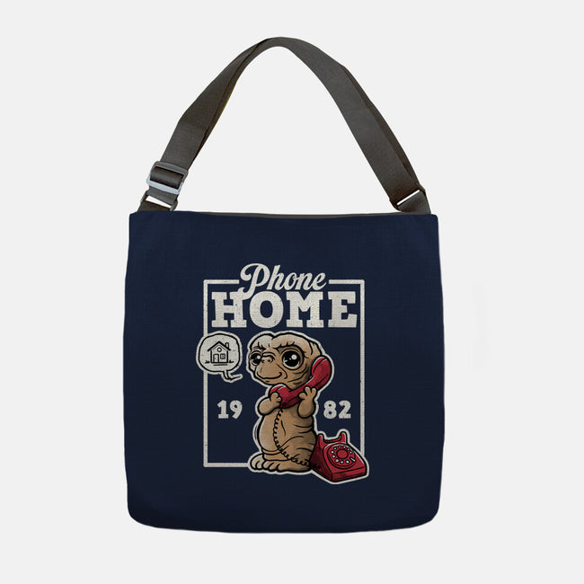 Cute Phone Home-None-Adjustable Tote-Bag-NemiMakeit