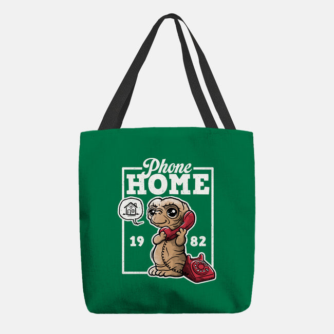 Cute Phone Home-None-Basic Tote-Bag-NemiMakeit