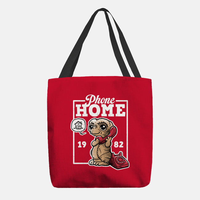Cute Phone Home-None-Basic Tote-Bag-NemiMakeit