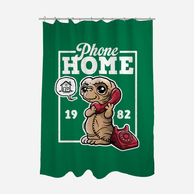 Cute Phone Home-None-Polyester-Shower Curtain-NemiMakeit