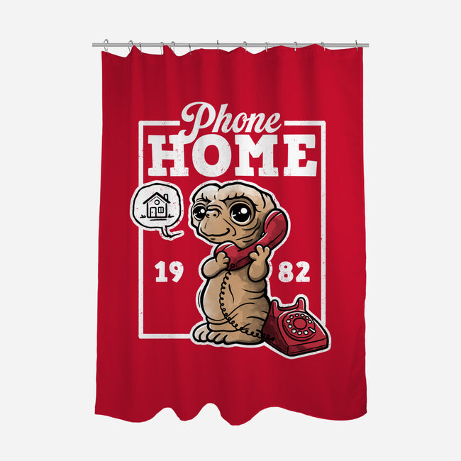 Cute Phone Home-None-Polyester-Shower Curtain-NemiMakeit