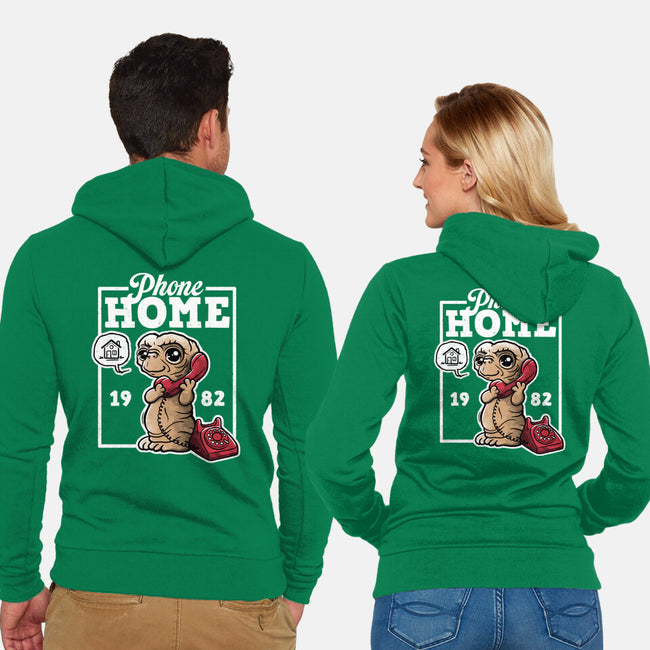 Cute Phone Home-Unisex-Zip-Up-Sweatshirt-NemiMakeit
