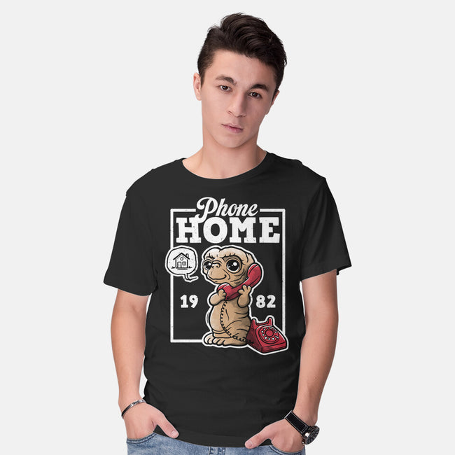 Cute Phone Home-Mens-Basic-Tee-NemiMakeit